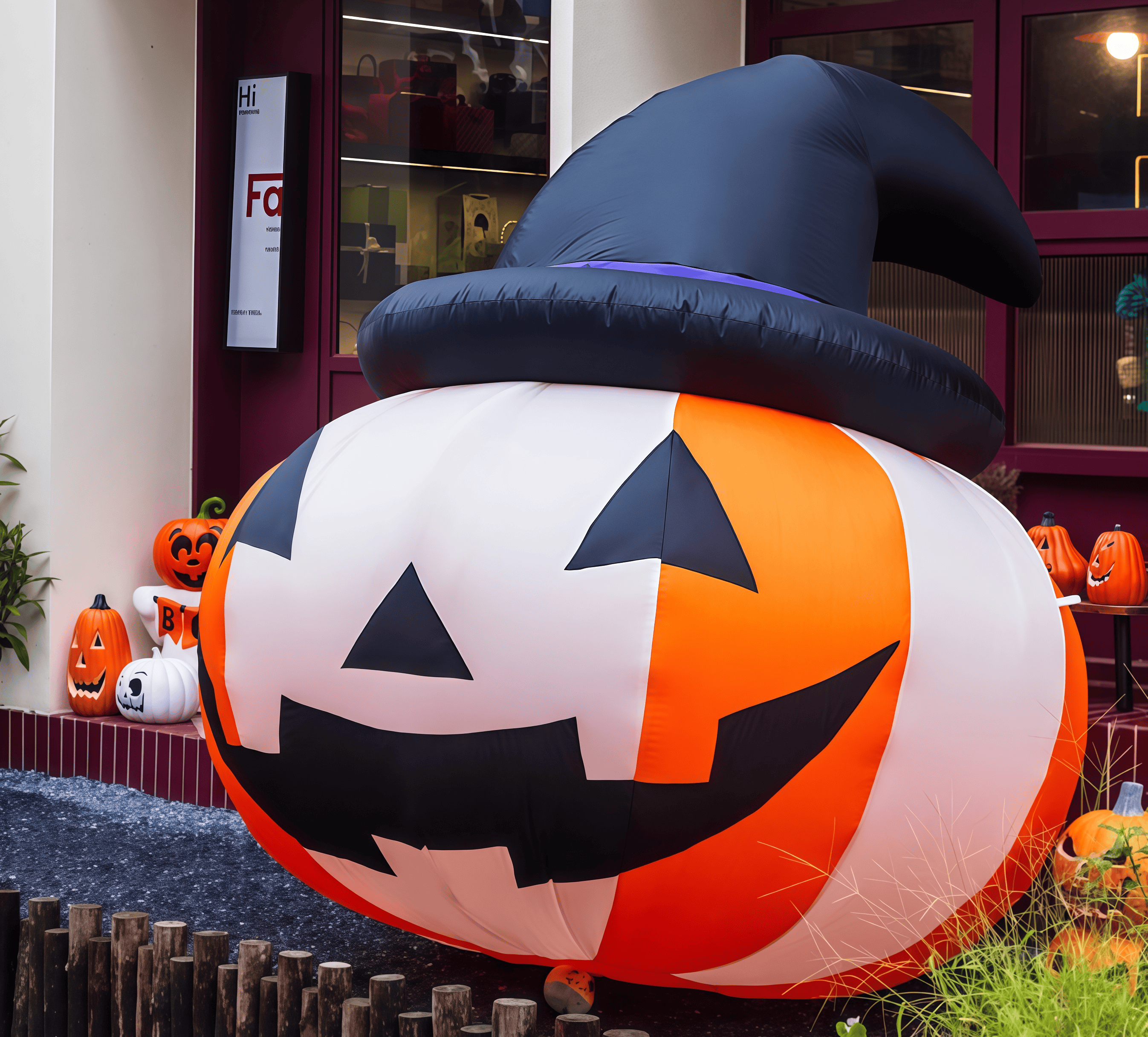 Halloween decoration inflatable model