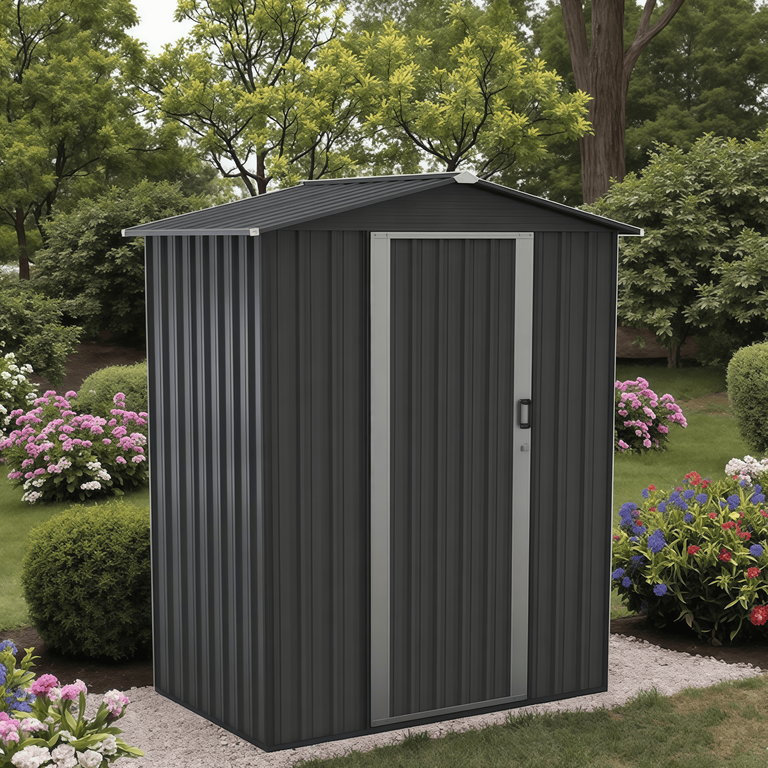 Eco-Friendly Outdoor Metal Storage