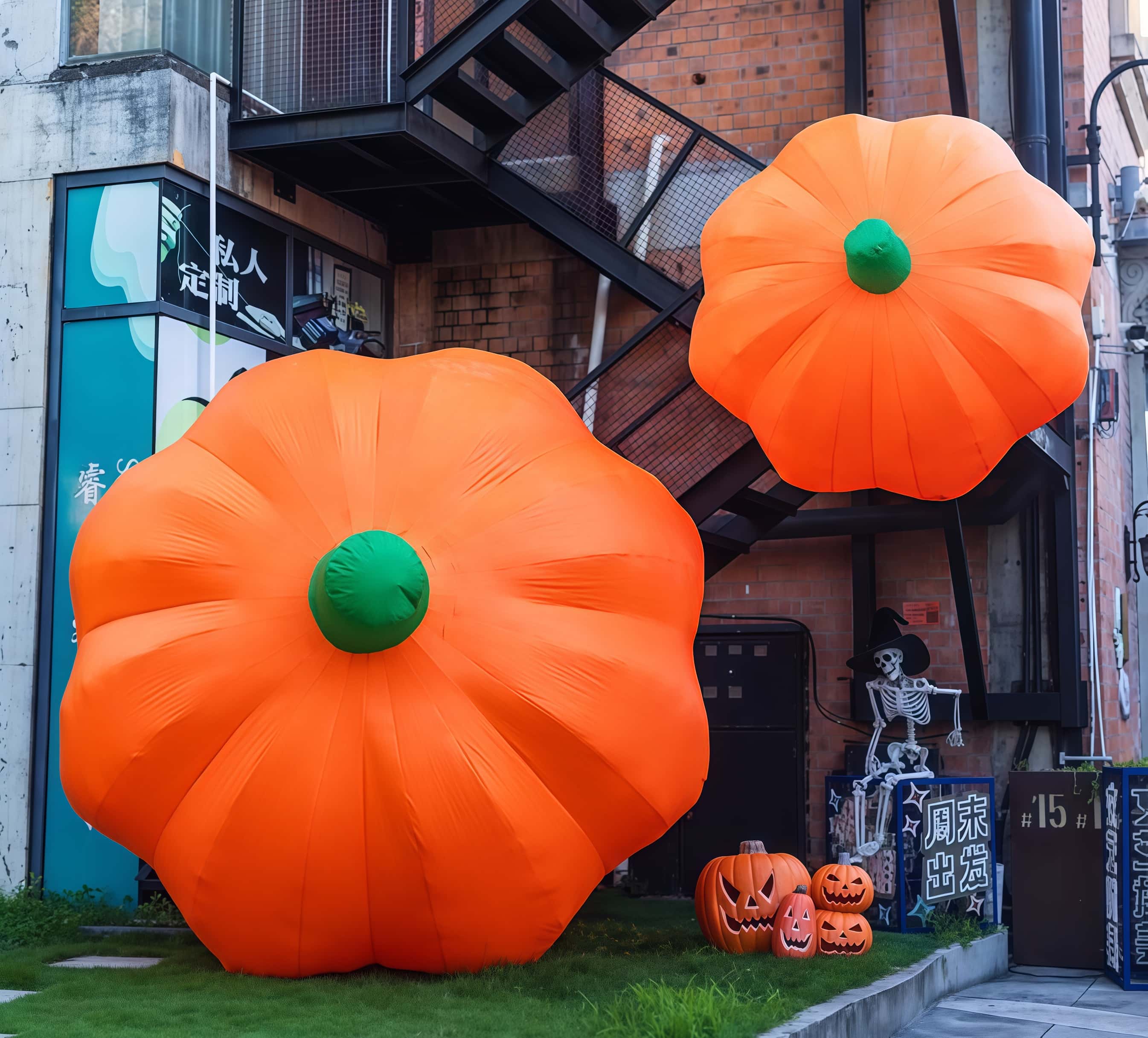 Halloween decoration inflatable model