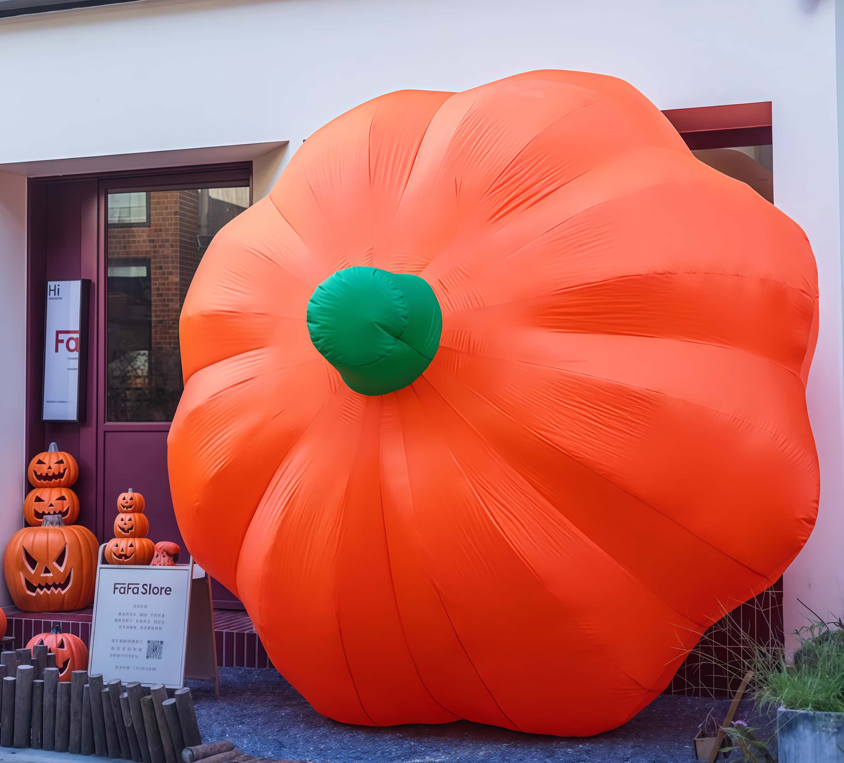 Halloween decoration inflatable model