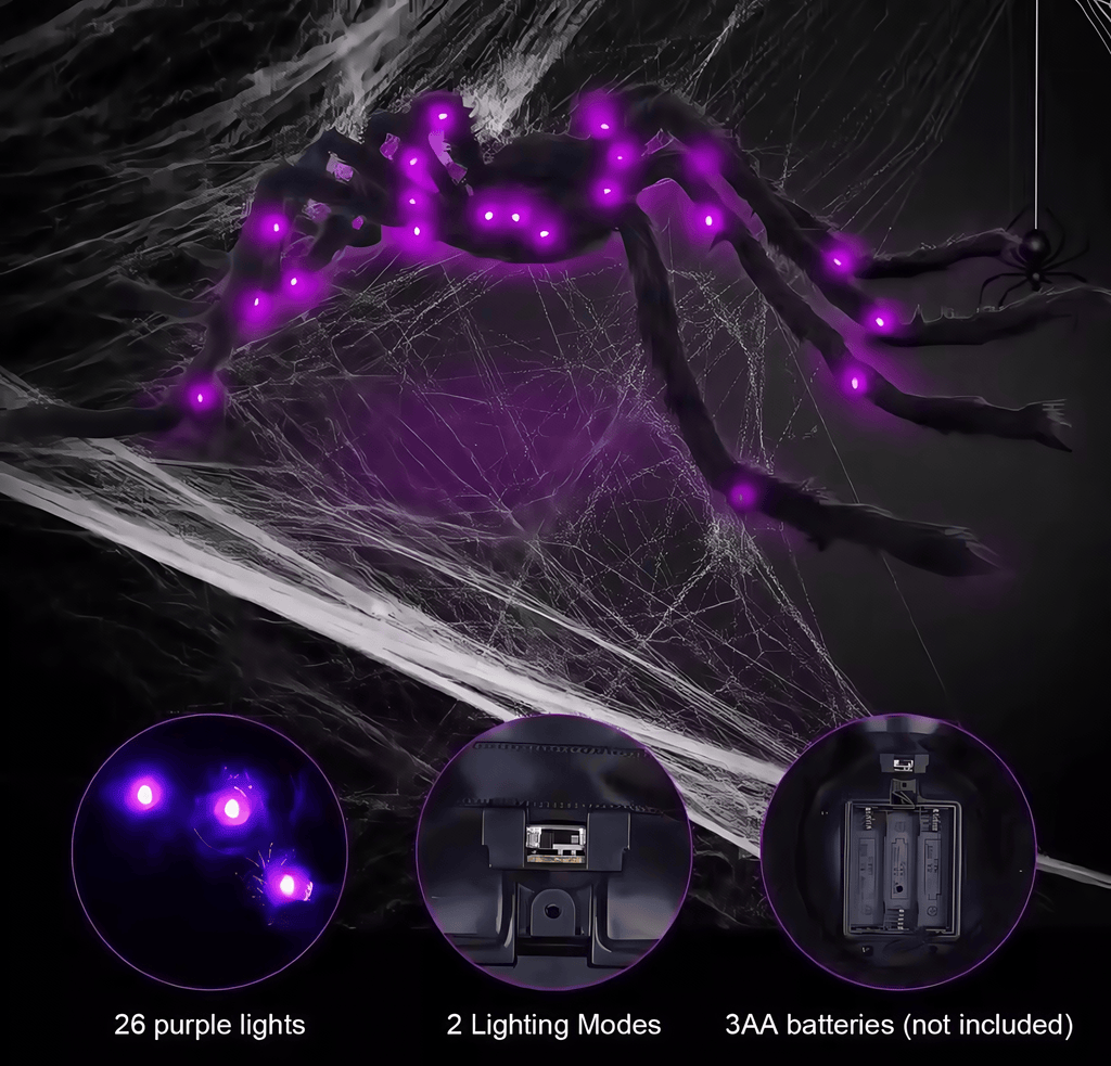 Halloween Glowing Spider