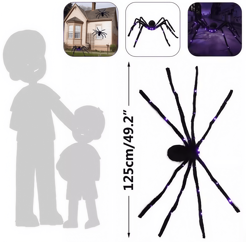 Halloween Glowing Spider