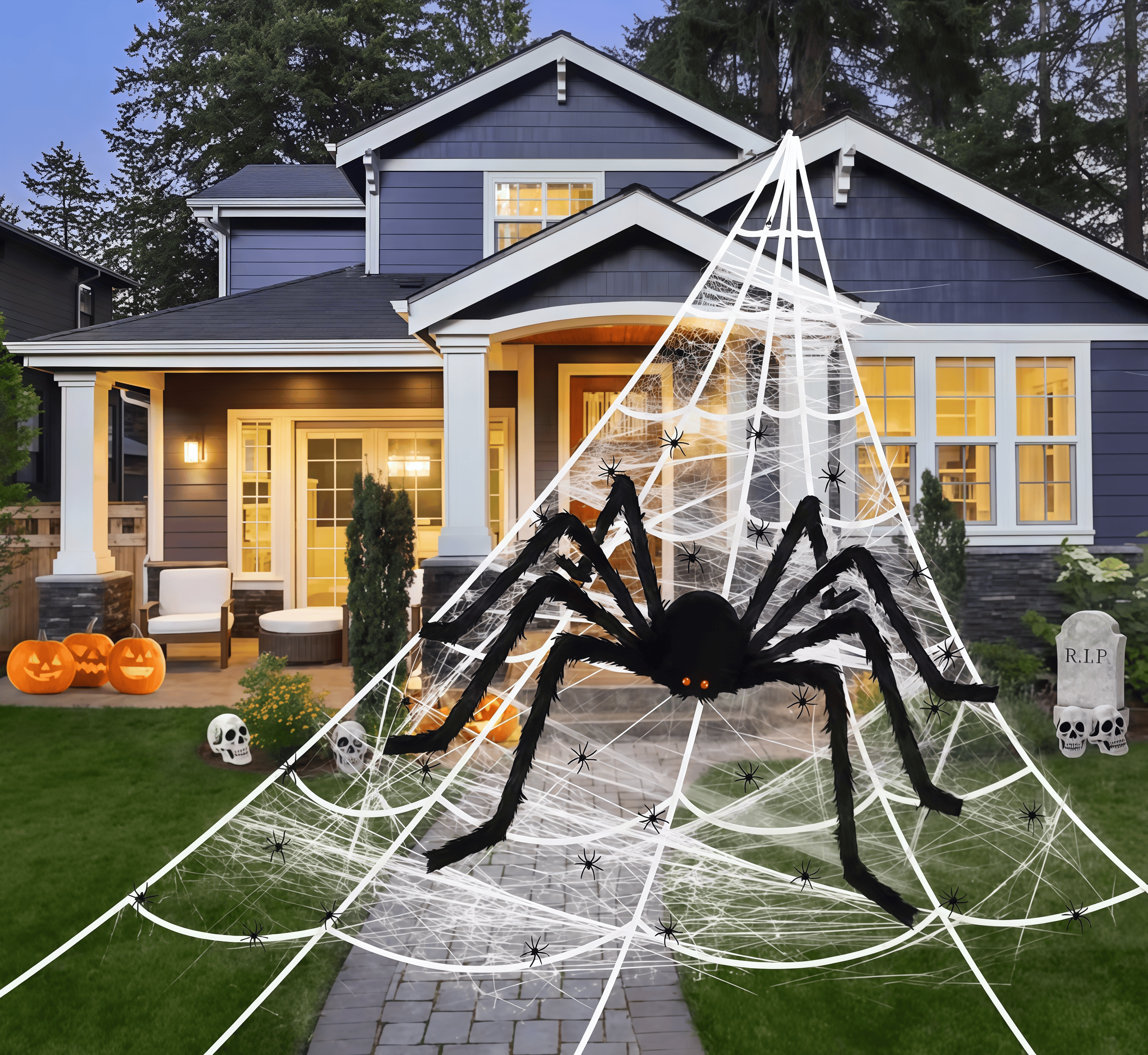 Halloween Glowing Spider