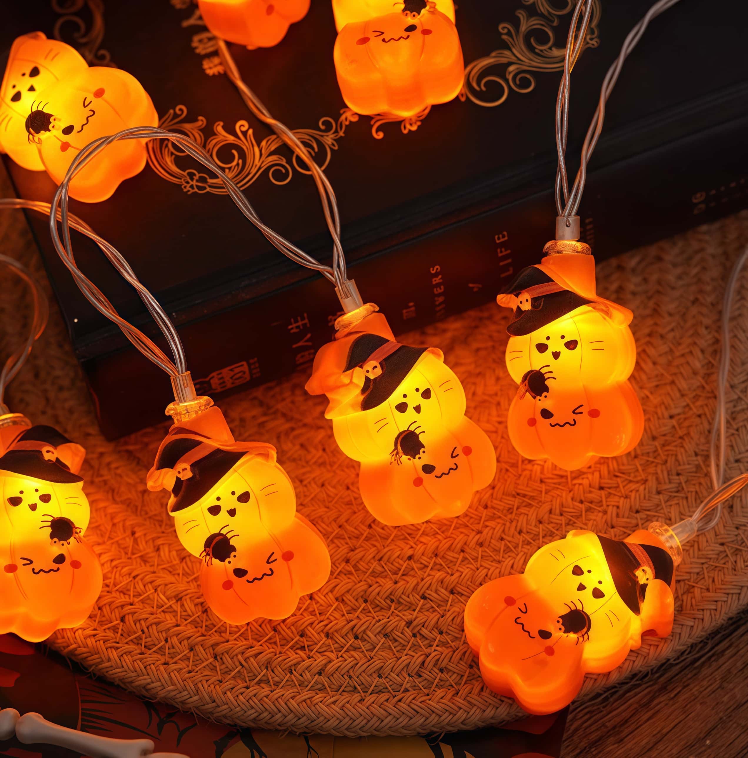 Halloween Pumpkin Lantern Toy Skull String Lights