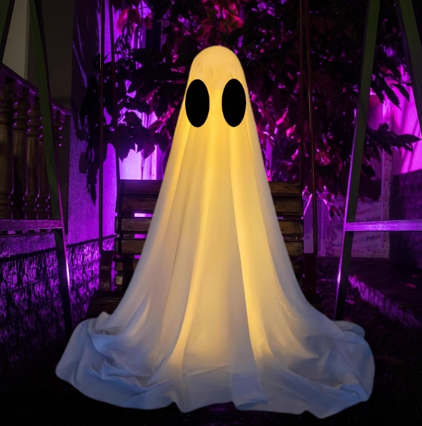 Halloween decorations - Ghost figurine set