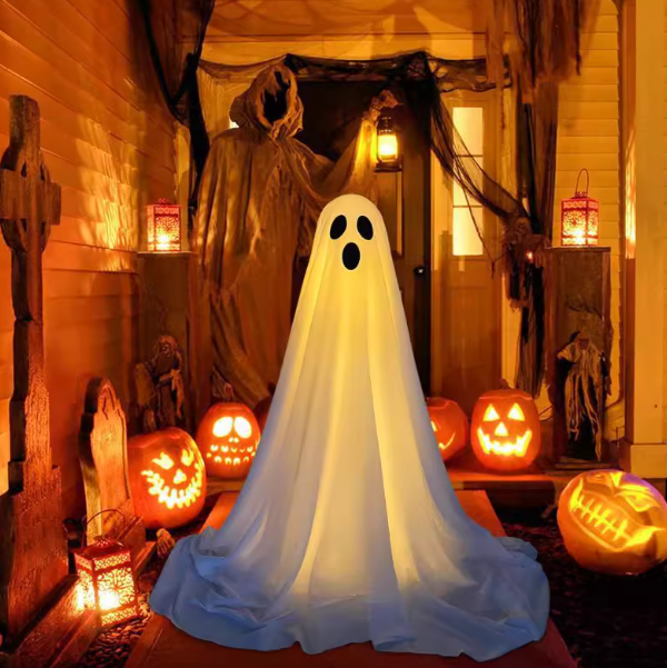 Halloween decorations - Ghost figurine set