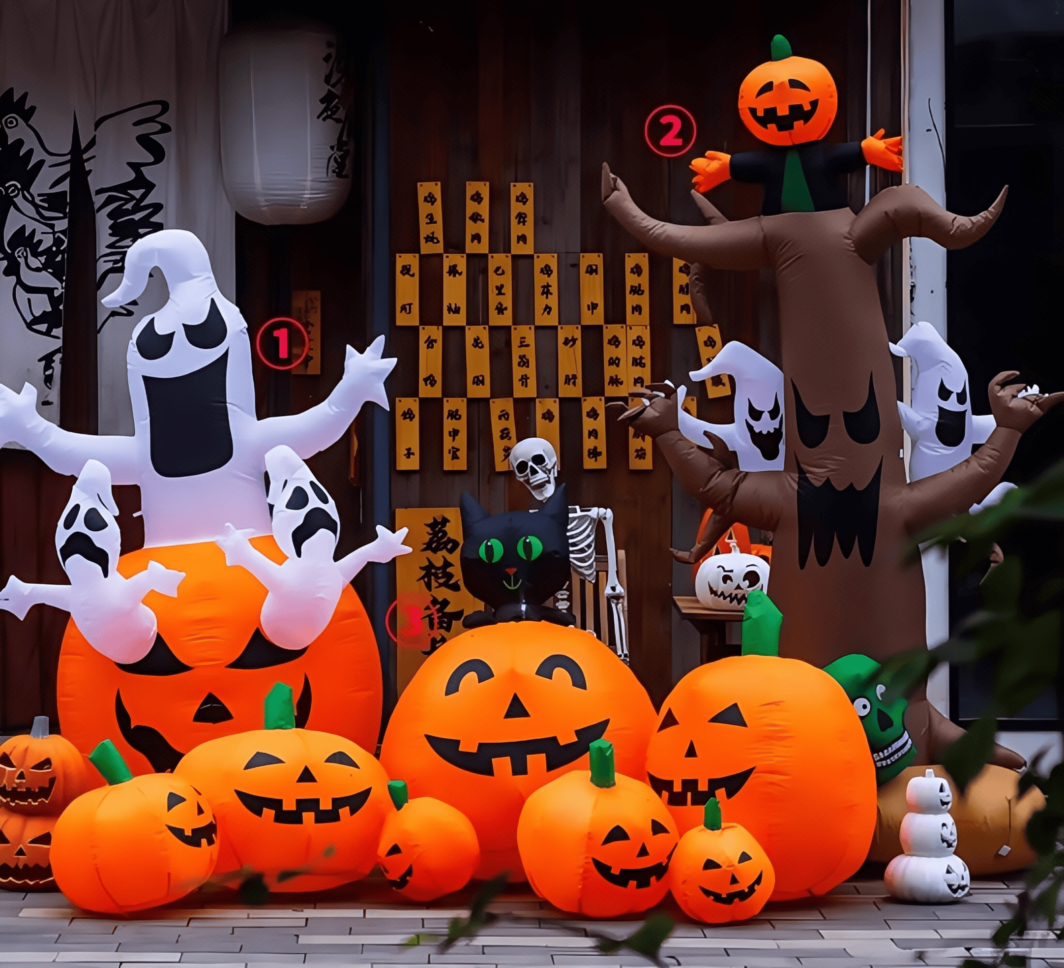 Halloween decoration inflatable model