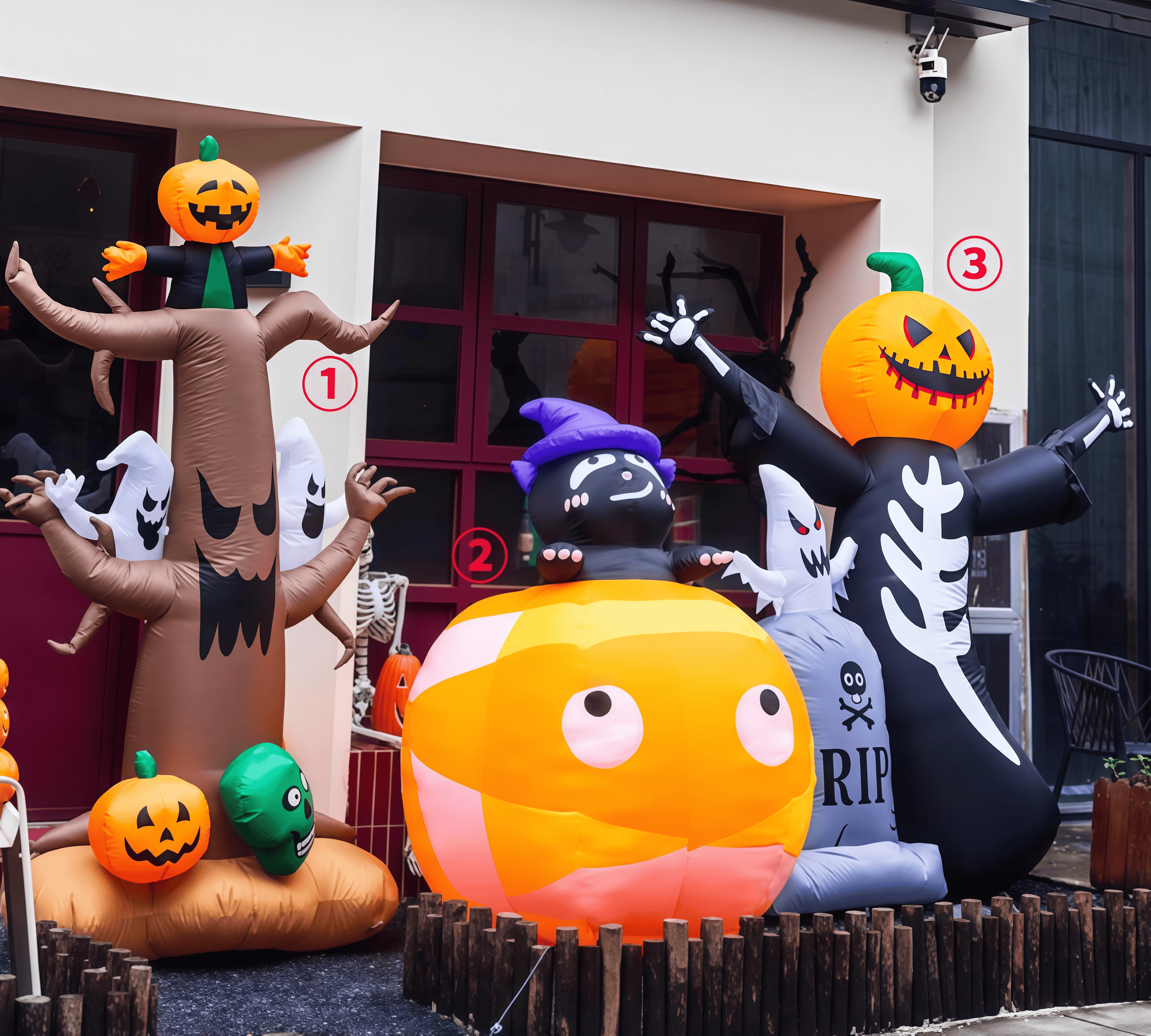 Halloween decoration inflatable model