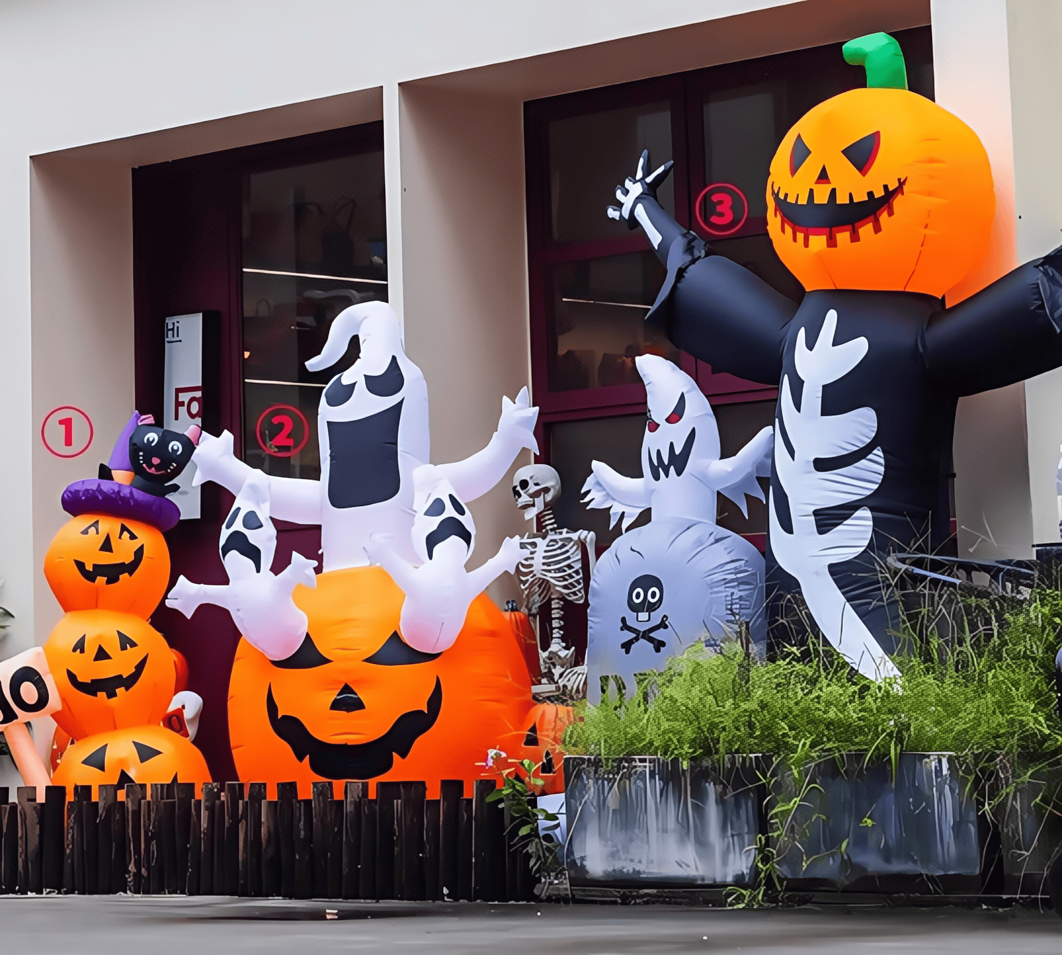 Halloween decoration inflatable model