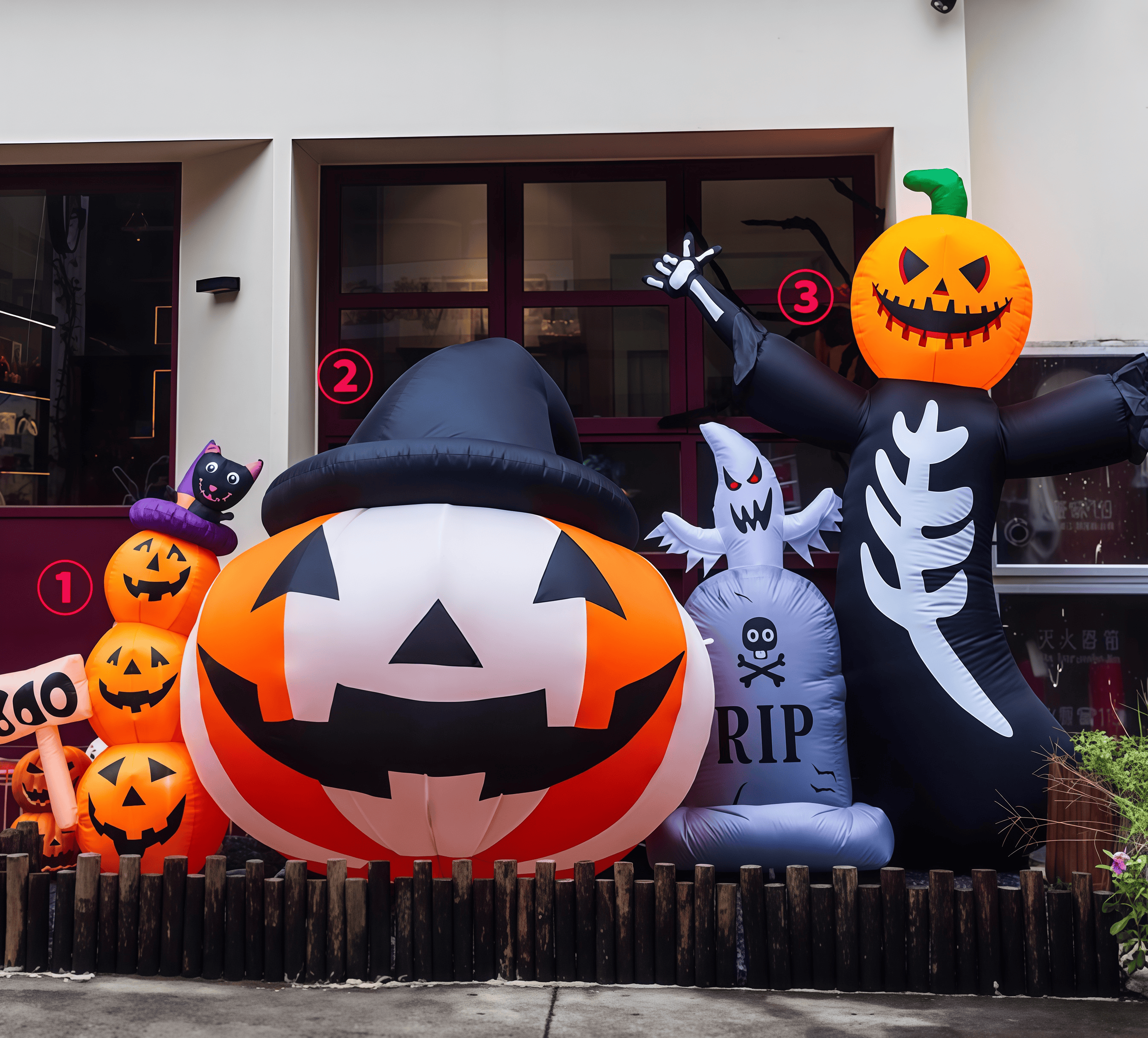 Halloween decoration inflatable model