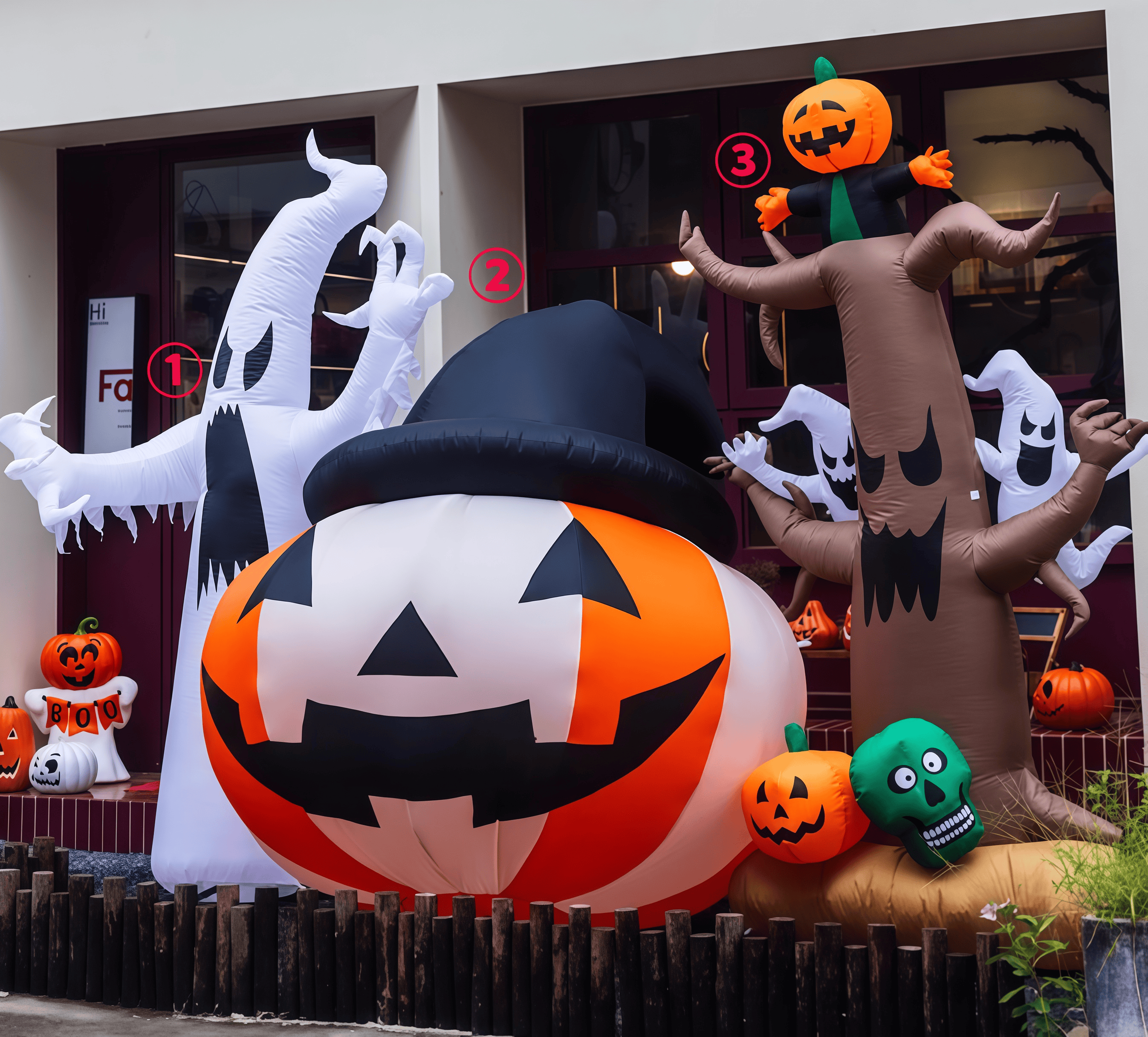 Halloween decoration inflatable model