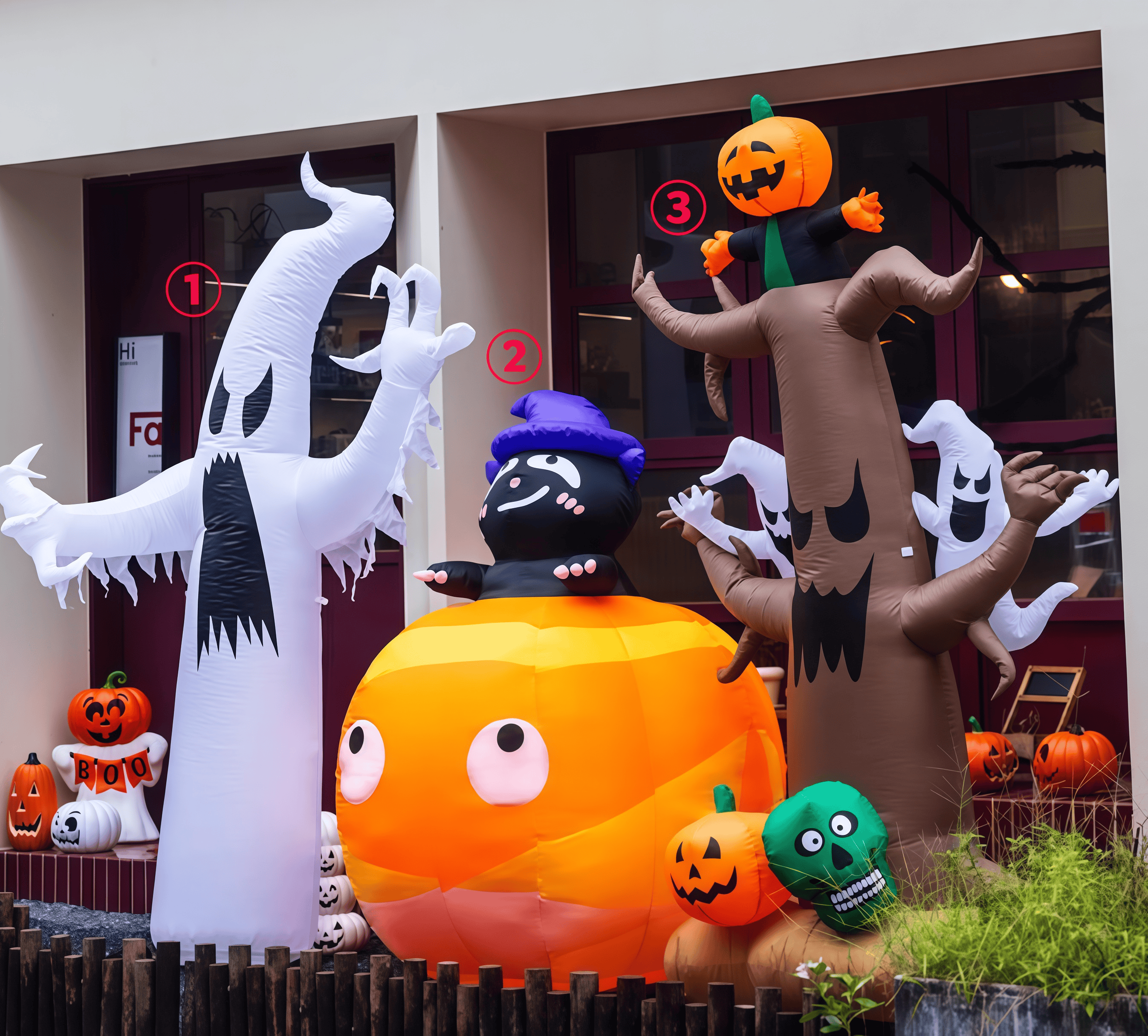 Halloween decoration inflatable model