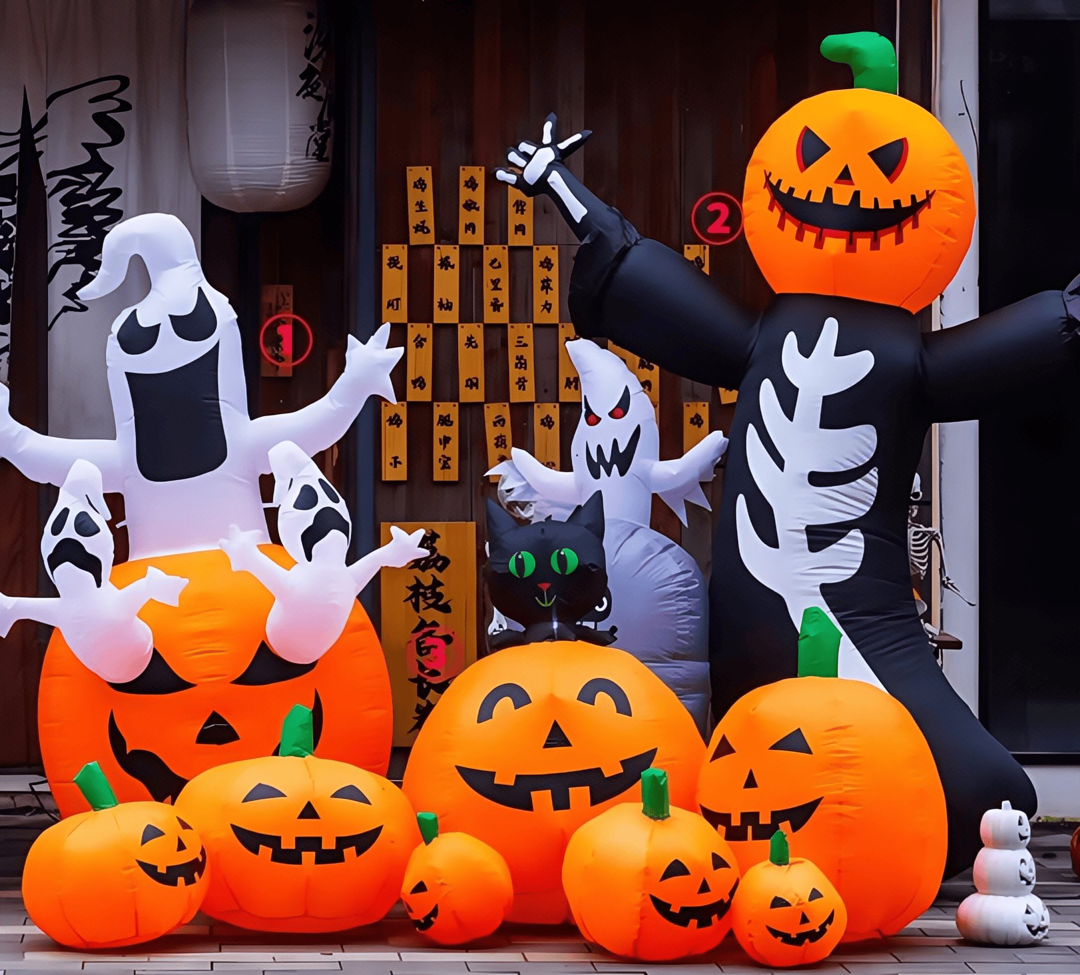 Halloween decoration inflatable model